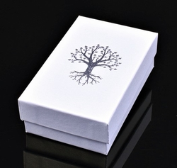 Krabička strom života strieborný