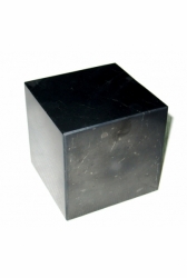 Shungit polished cube 6x6 cm