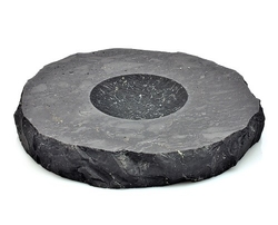 Šungitový podstavec (koule 10 -20 cm)
