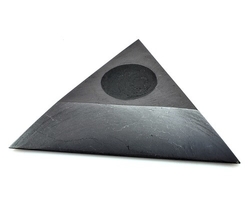 Šungitový podstavec trojúhelník velký