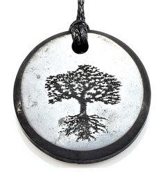 Shungit pendant Tree of Life - small